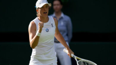 Wimbledon 2023: Swiatek salva dos puntos de partido y doblega a Bencic | Video