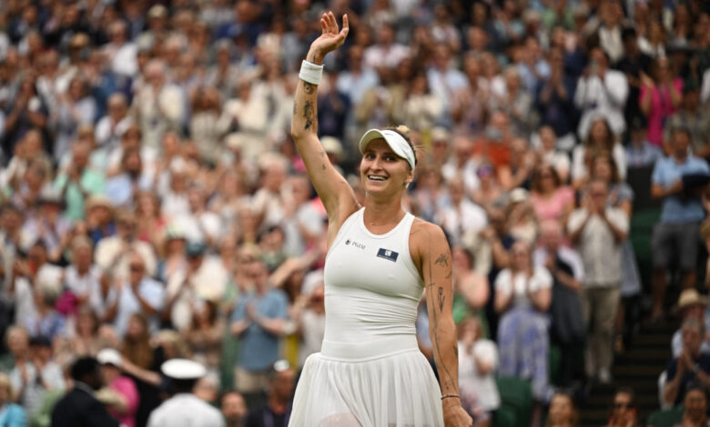 Wimbledon 2023: Vondrousova domina a Svitolina y jugará la final