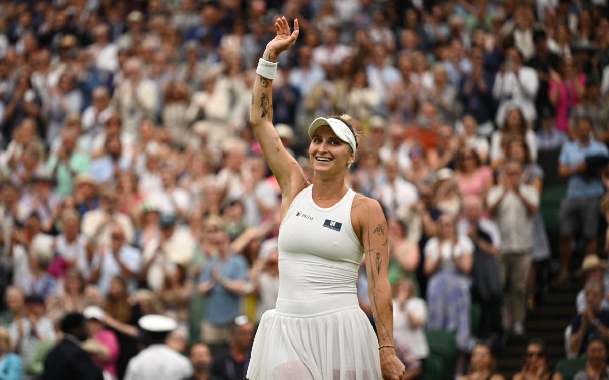 Wimbledon 2023: Vondrousova domina a Svitolina y jugará la final