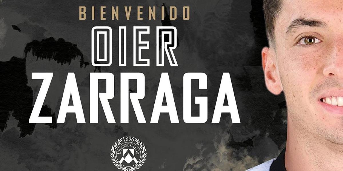 Zarraga ficha por el Udinese hasta 2027