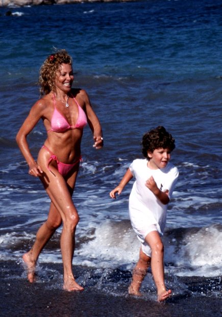 Ana Obregón y su hijo, Aless Lequio, en Mallorca / Gtres