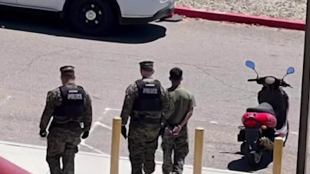 encuentran a niña reportada como desaparecida en base militar