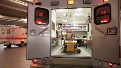 hombre armado en el Hospital Trinity Grand Haven