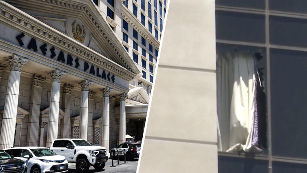 qué pasó en el incidente de rehén en el Caesars Palace