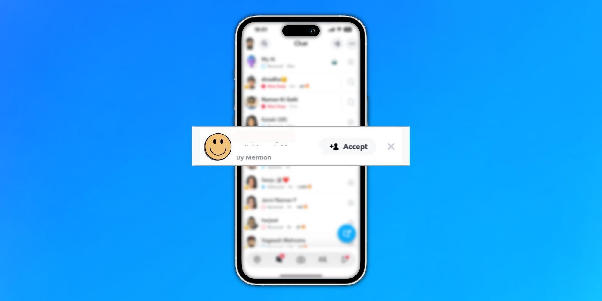 ¿Qué significa ‘Agregado por mención’ en Snapchat?