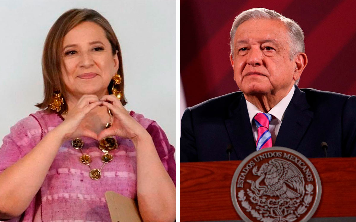 ‘¿Soy su crush?’, pregunta Xóchitl Gálvez a AMLO