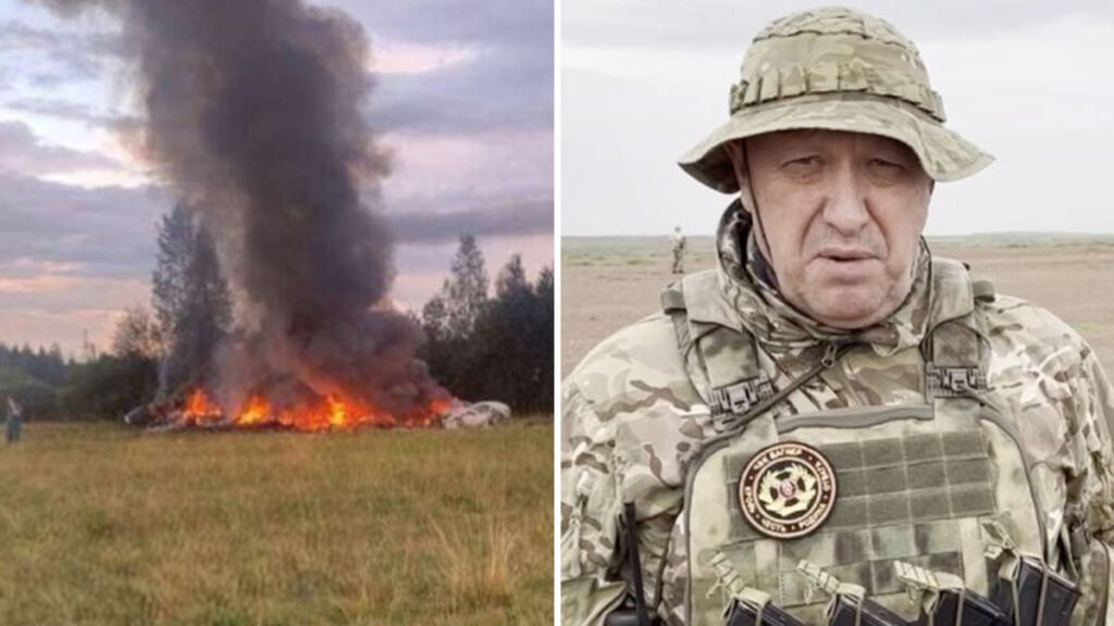 ¿Qué pasó con el avión que llevaba al general Prigozhin?