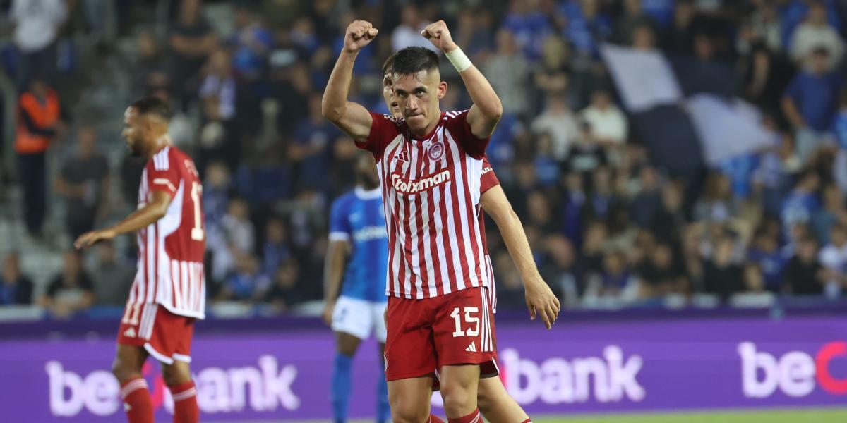 1-1: El Olympiacos de Diego Martínez, adelante y con épica