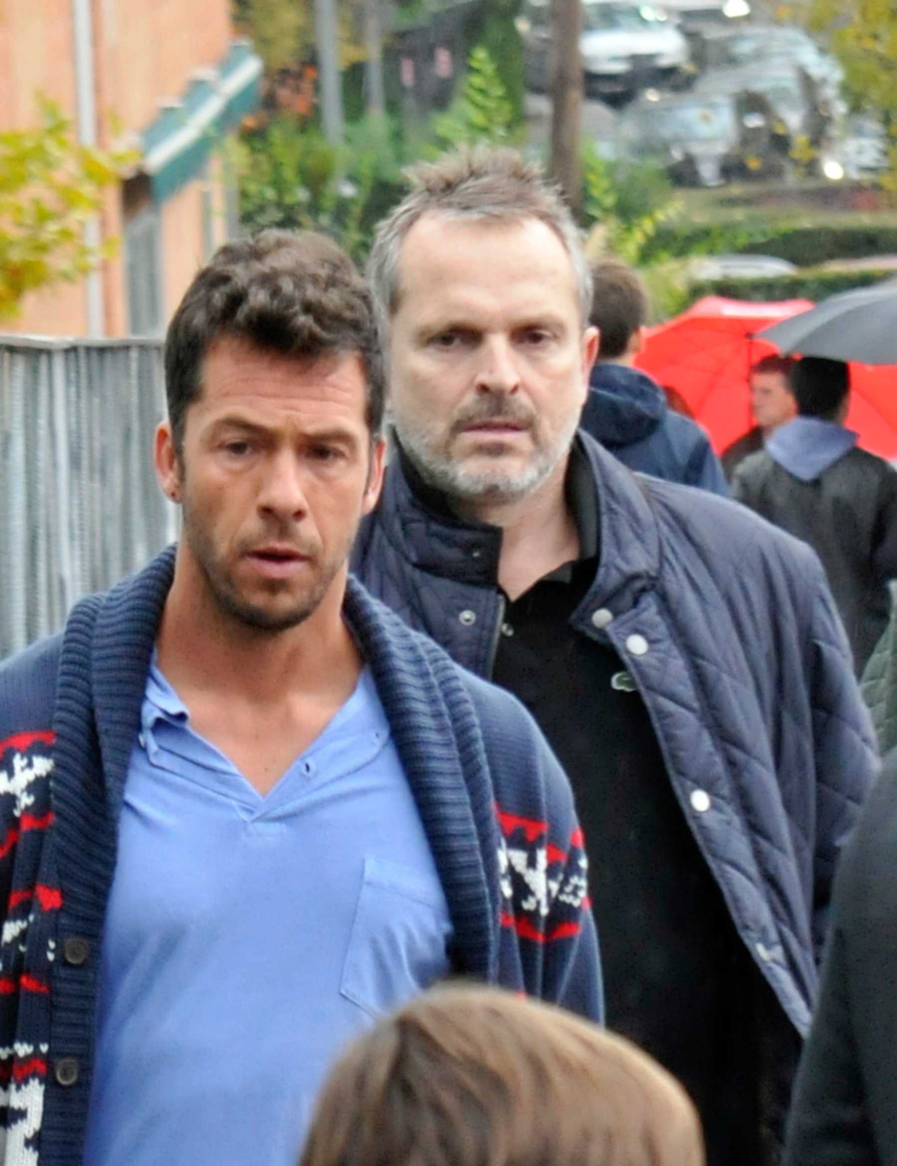 Nacho Palau y Miguel Bosé en Madrid / Gtres