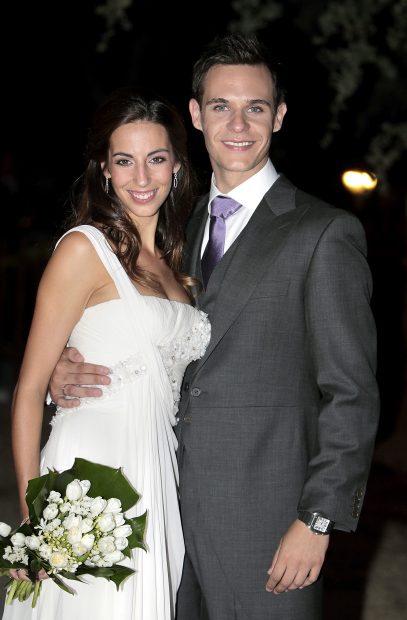 Christian Gálvez y Almudena Cid en su boda / Gtres