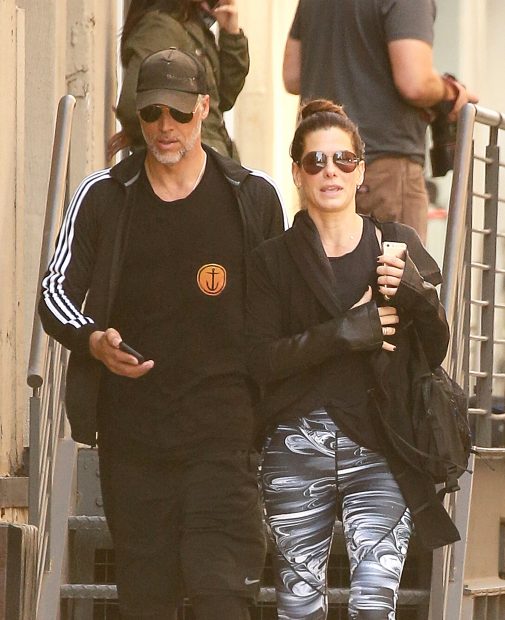 Sandra Bullock y Bryan Randall en Nueva York / Gtres