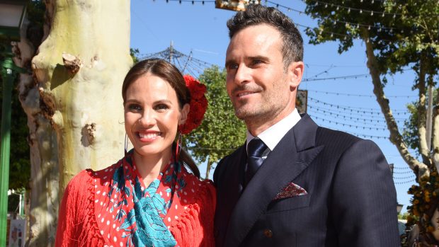 Jessica Bueno y Pablo Marqués en la Feria de Abril. / Gtres