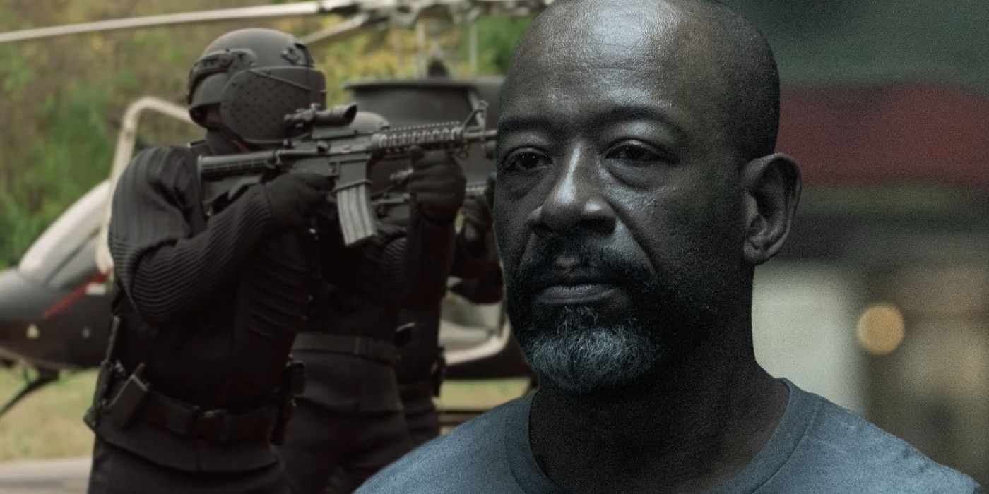 Lennie James como Morgan y CRM en Fear The Walking Dead