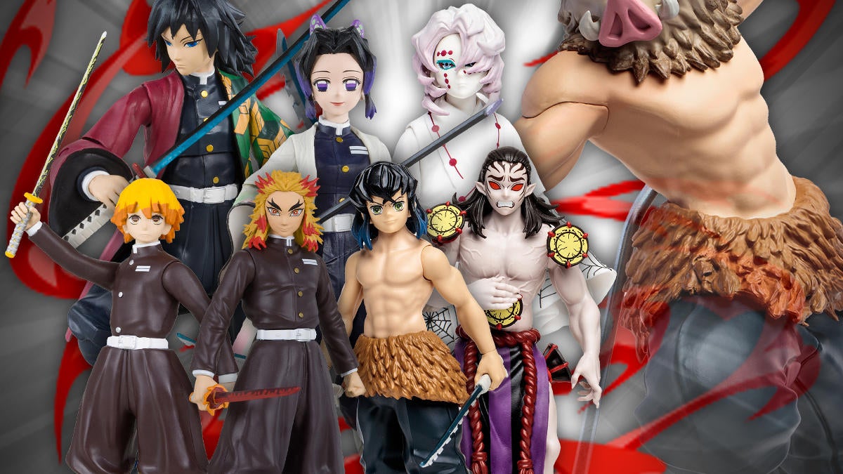McFarlane Toys lanza las figuras de Demon Slayer Wave 2