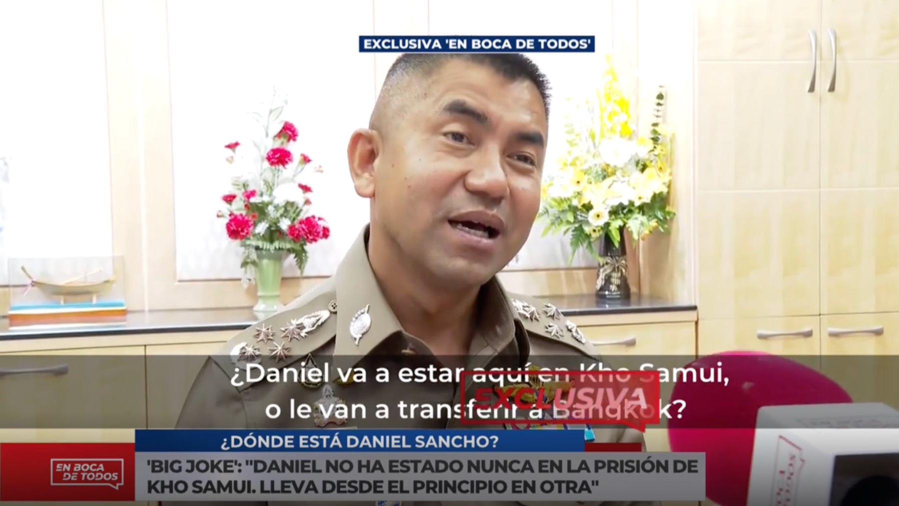 Entrevista a Big Joke en el programa 'En boca de todos'/ Mediaset