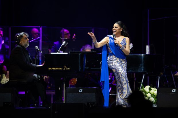 Isabel Pantoja en su concierto / GTRES