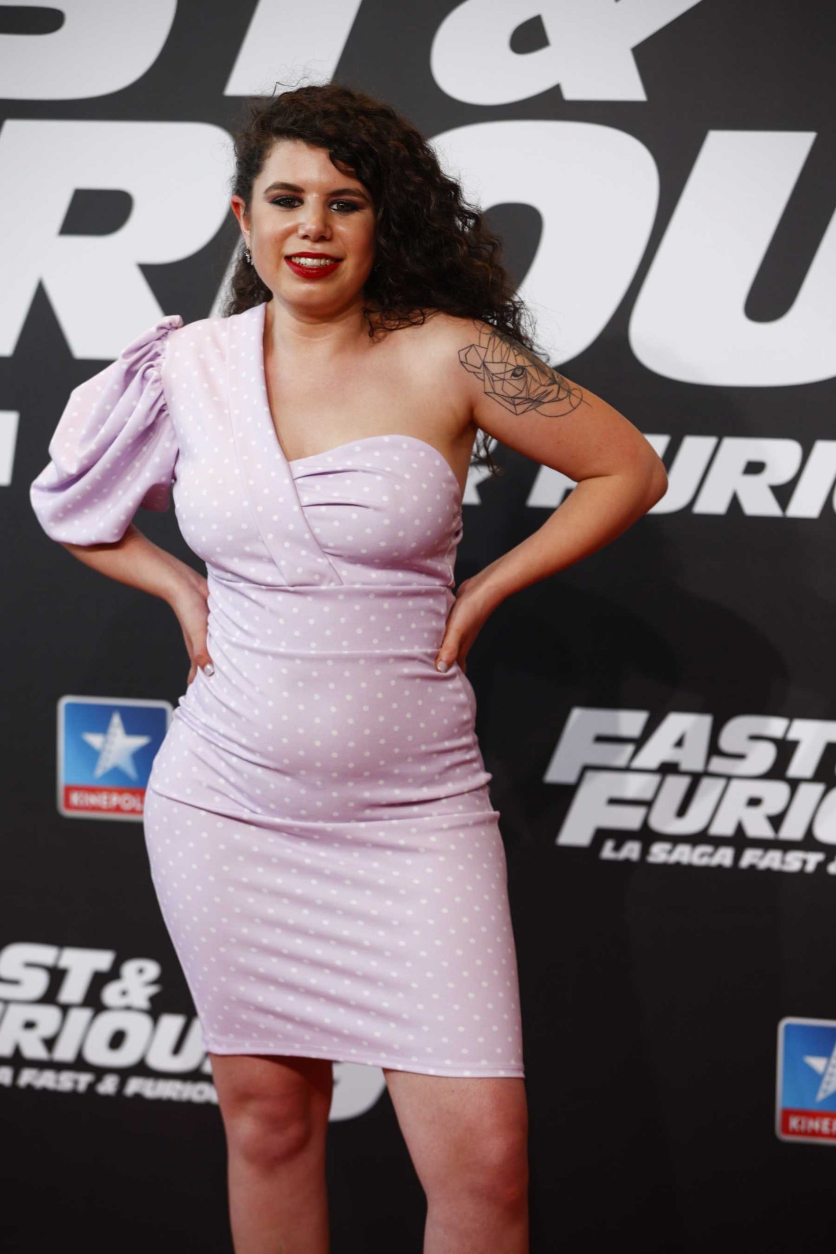 Carla Vigo en un photocall en Madrid / Gtres