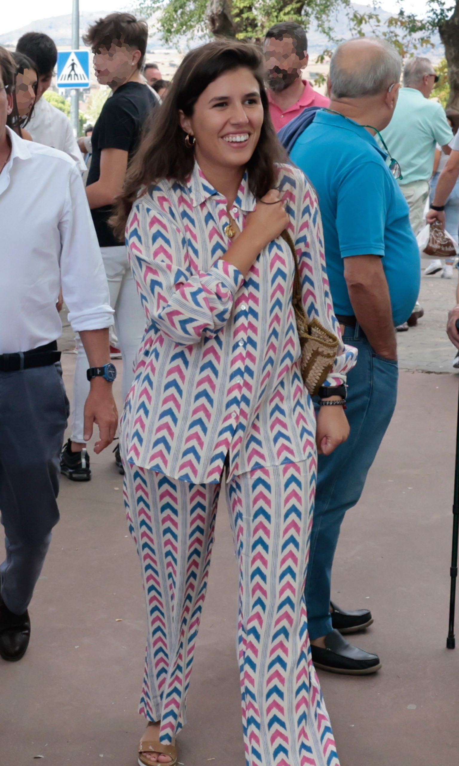 Teresa Urquijo en la plaza de toros de Colmenar Viejo, Madrid/ Gtres