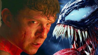 La batalla de Venom de Spider-Man 4 se traga a Tom Holland en un arte impresionante