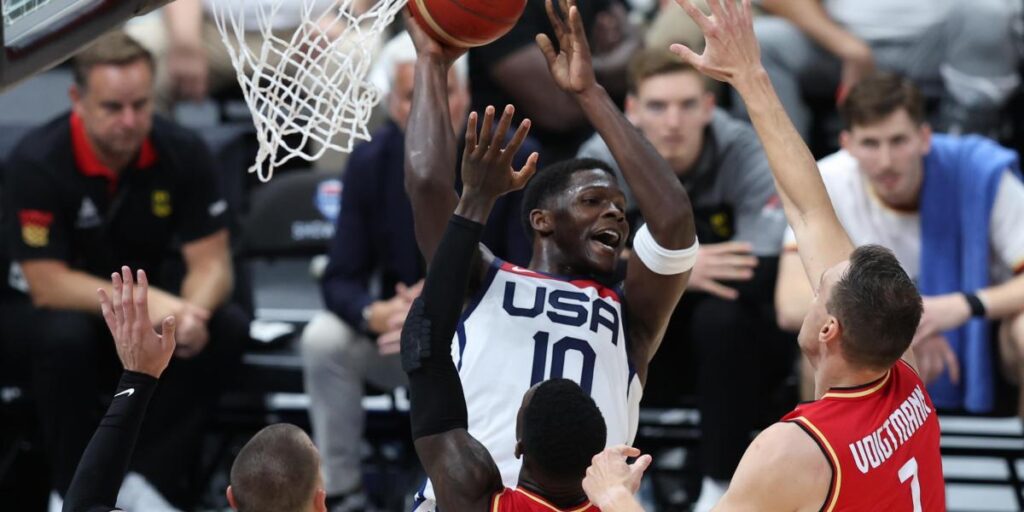 99-91: Estados Unidos despierta a tiempo ante una poderosa Alemania