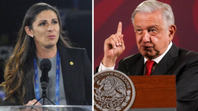 AMLO admira trayectoria de Ana Guevara 'independientemente de desamores'