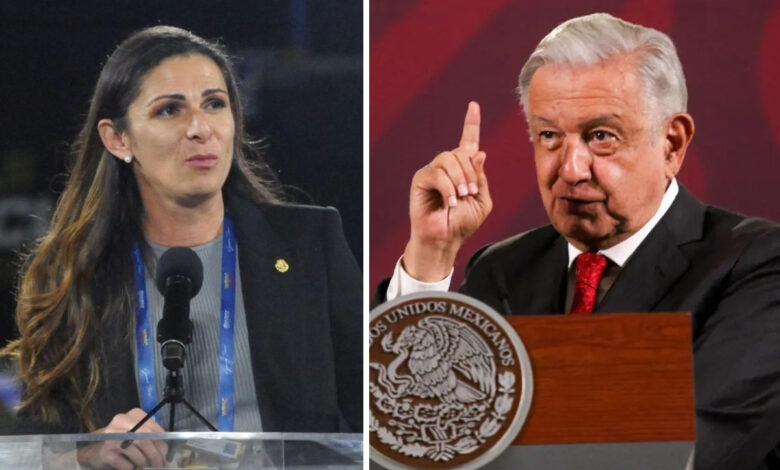 AMLO admira trayectoria de Ana Guevara 'independientemente de desamores'