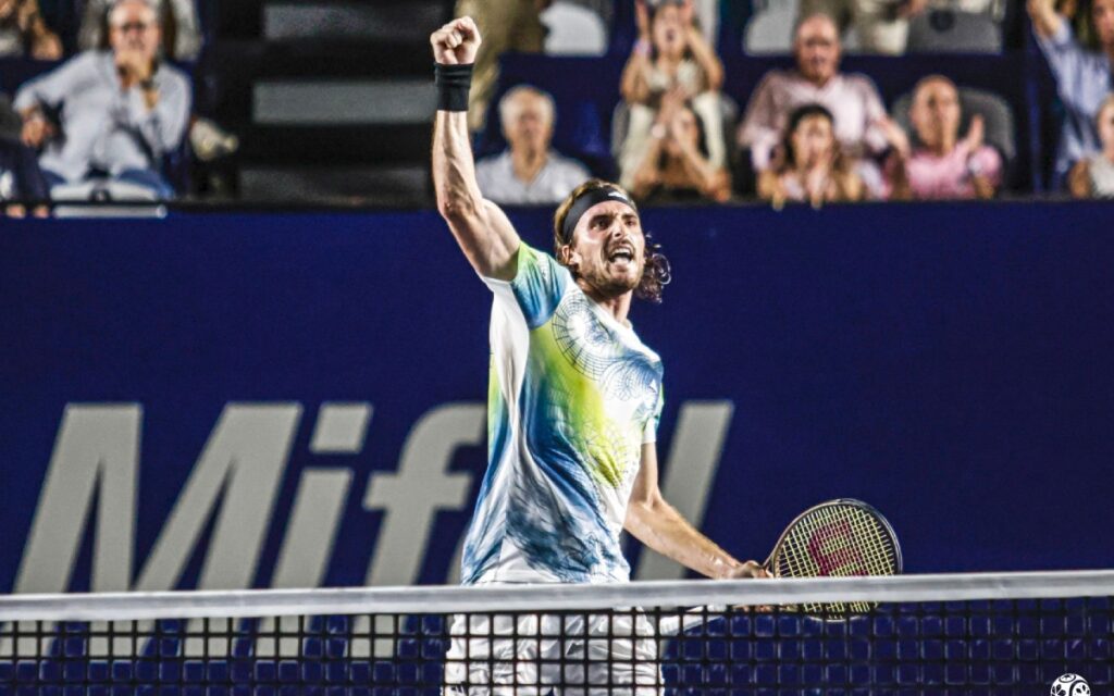 Abierto de Los Cabos 2023: Tsitsipas sufre para vencer a Jarry y accede a Semifinales