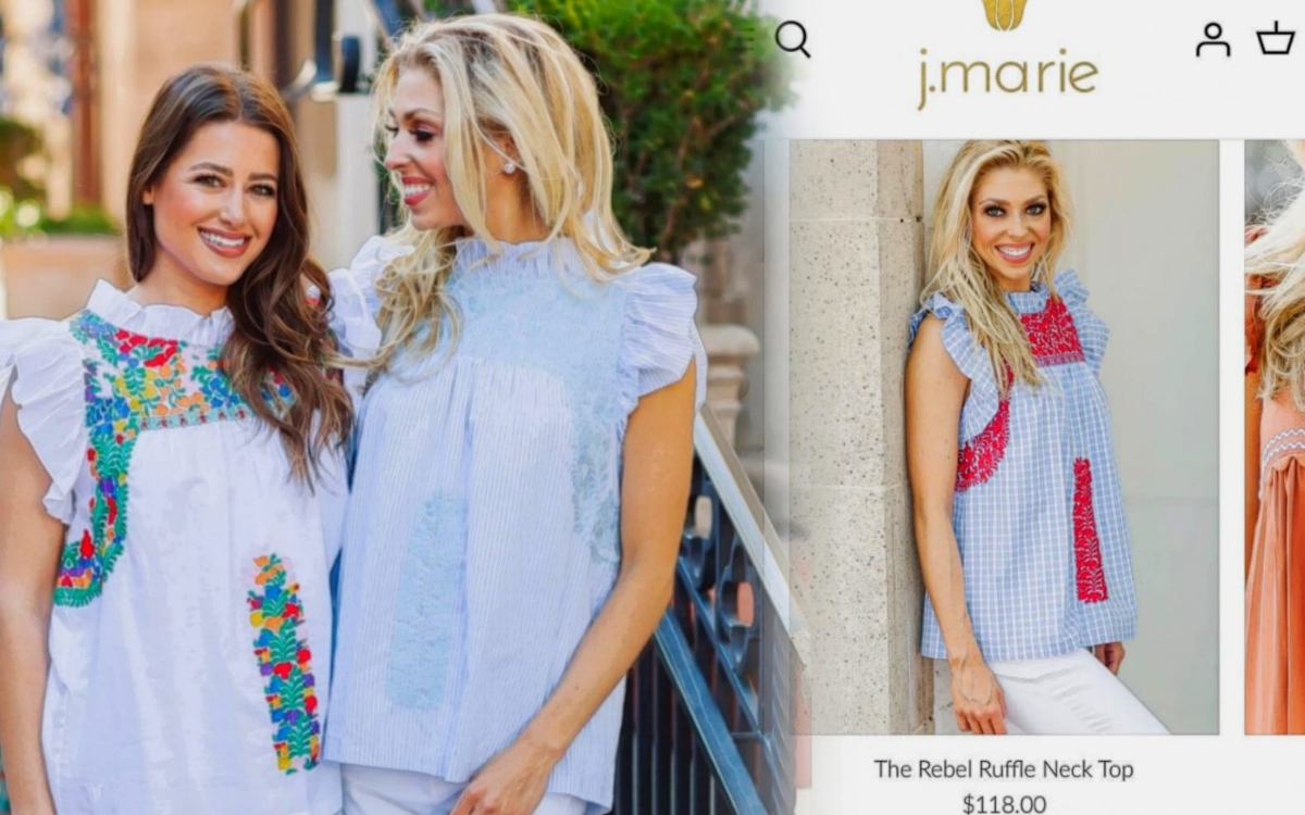 Acusan a J.Marie Collections de plagiar diseños de artesanas zapotecas