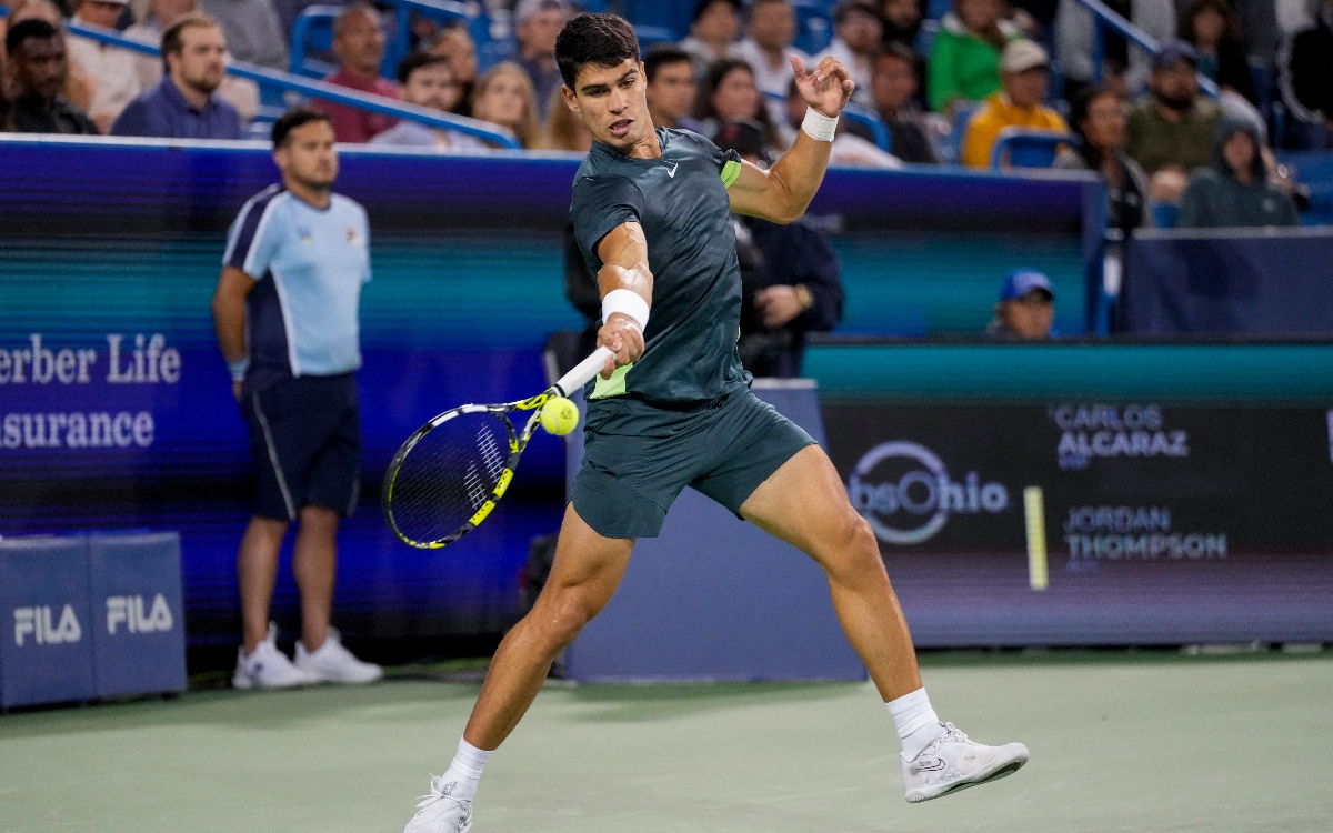 Alcaraz sufre ante Thompson para clasificar a los Octavos de Final de Cincinnati | Video