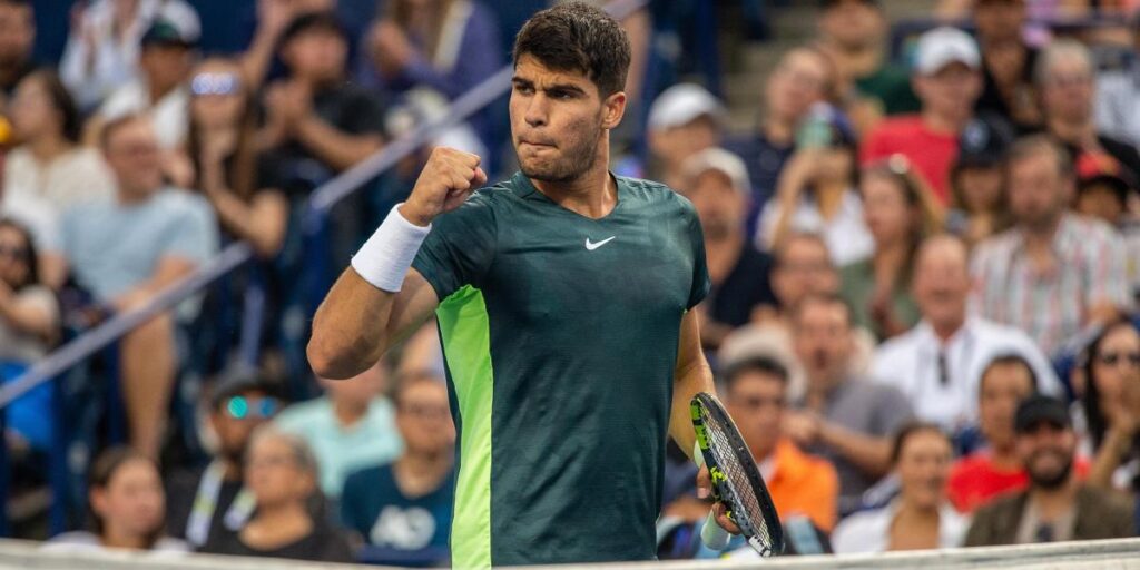 Alcaraz y la estrella de la NBA que le inspira: "He visto muchísimos vídeos de él"