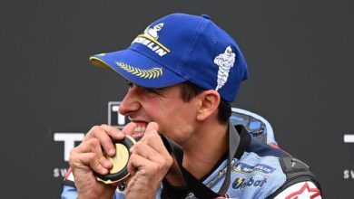 Alex Márquez: "Feliz aunque sólo sea una victoria sprint"