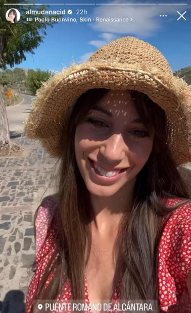 Almudena Cid en Cáceres / Instagram