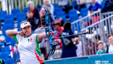 Andrea Becerra consigue plata para México en los Mundiales de tiro con arco