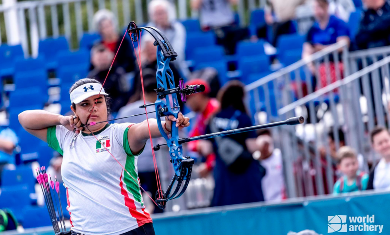 Andrea Becerra consigue plata para México en los Mundiales de tiro con arco