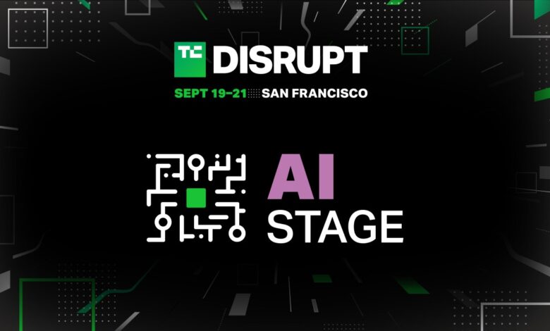 Anuncio de la agenda de AI Stage en TechCrunch Disrupt 2023