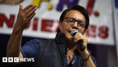Asesinan a tiros a aspirante a presidente tras mitin en Ecuador