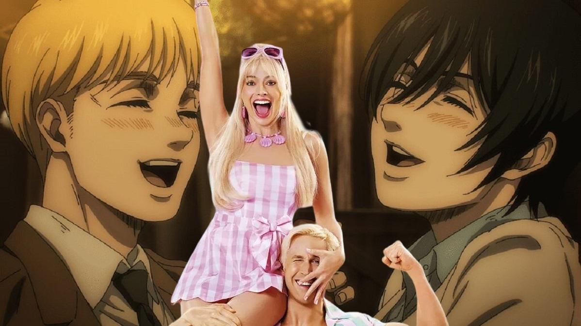 Attack on Titan se une a Barbie en este crossover rosa brillante