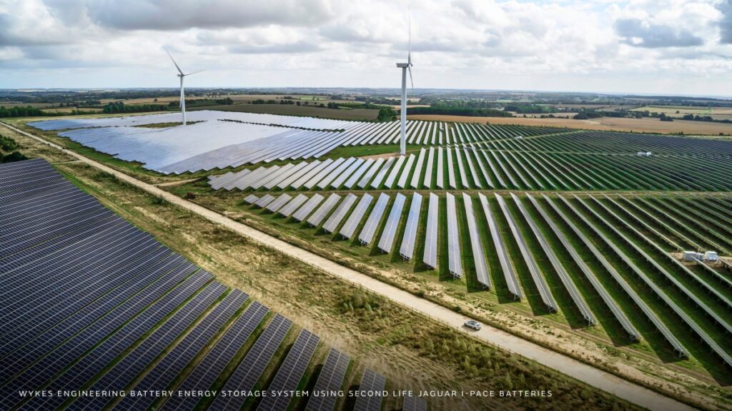 Baterías del Jaguar I-Pace de segunda vida para alimentar sistemas de almacenamiento de energía