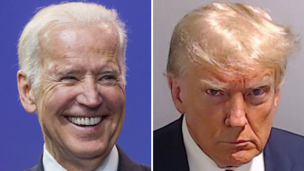 Biden y la foto policial de Trump