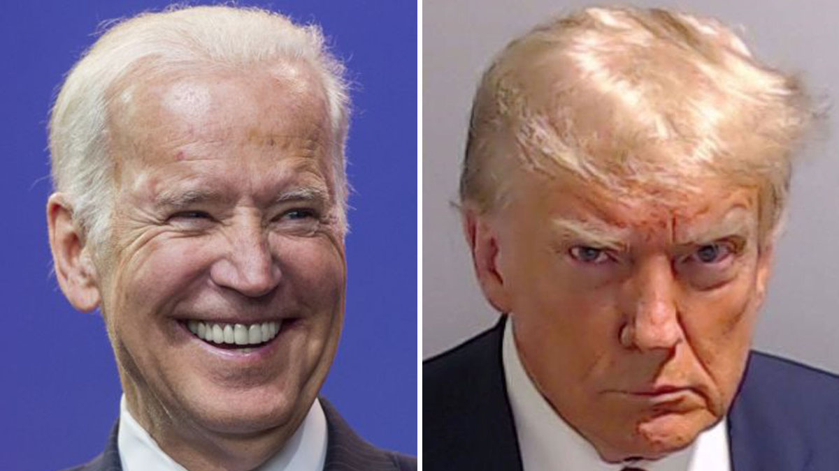 Biden y la foto policial de Trump