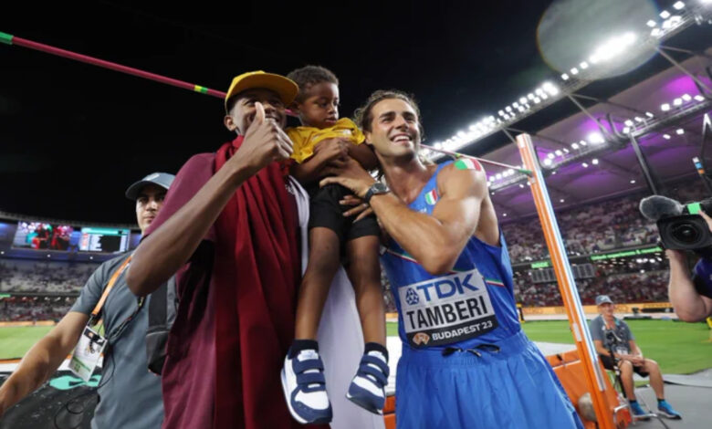 Budapest 2023: Arrebata Tamberi el trono mundial a Barshim | Video