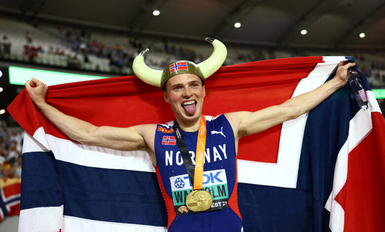 Budapest 2023: Karsten Warholm se redime en los 400 metros con vallas | Video
