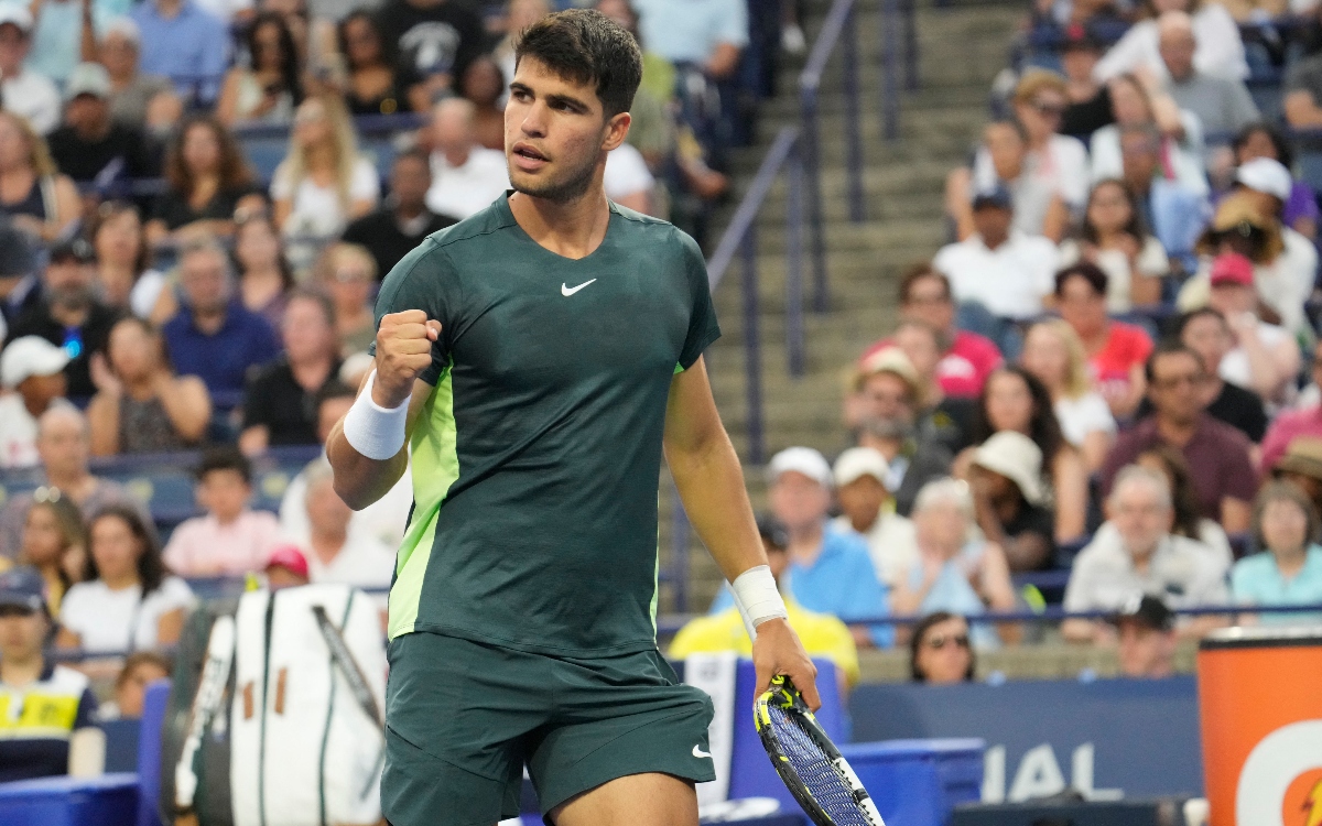 Carlos Alcaraz debuta en el Masters de Canadá con victoria