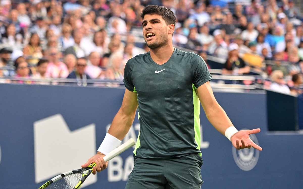Carlos Alcaraz se despide del Masters de Canadá | Video