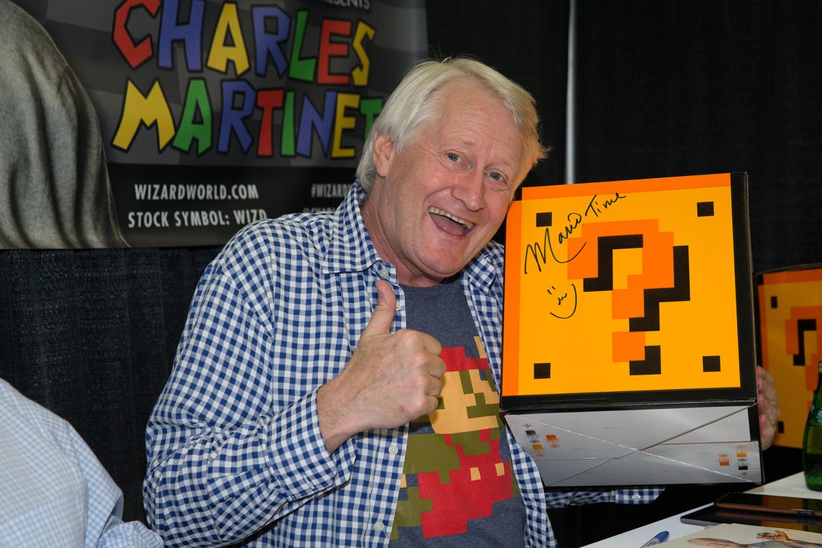 Charles Martinet, la voz de Mario, se retira