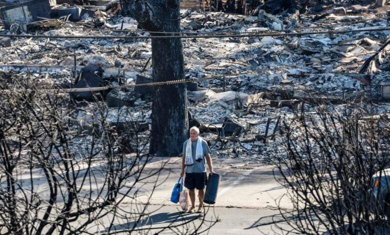 Cita con el dentista salvó a anciano de los incendios en Hawaii