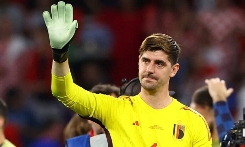 Courtois se rompe el ligamento cruzado anterior de la rodilla izquierda