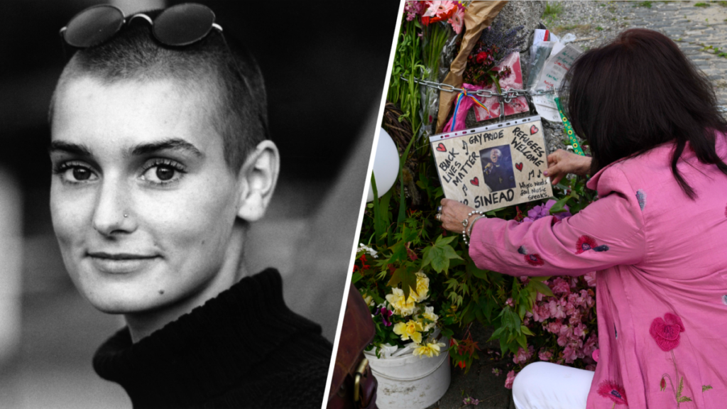 Dan el último adiós a Sinéad O’Connor en Irlanda