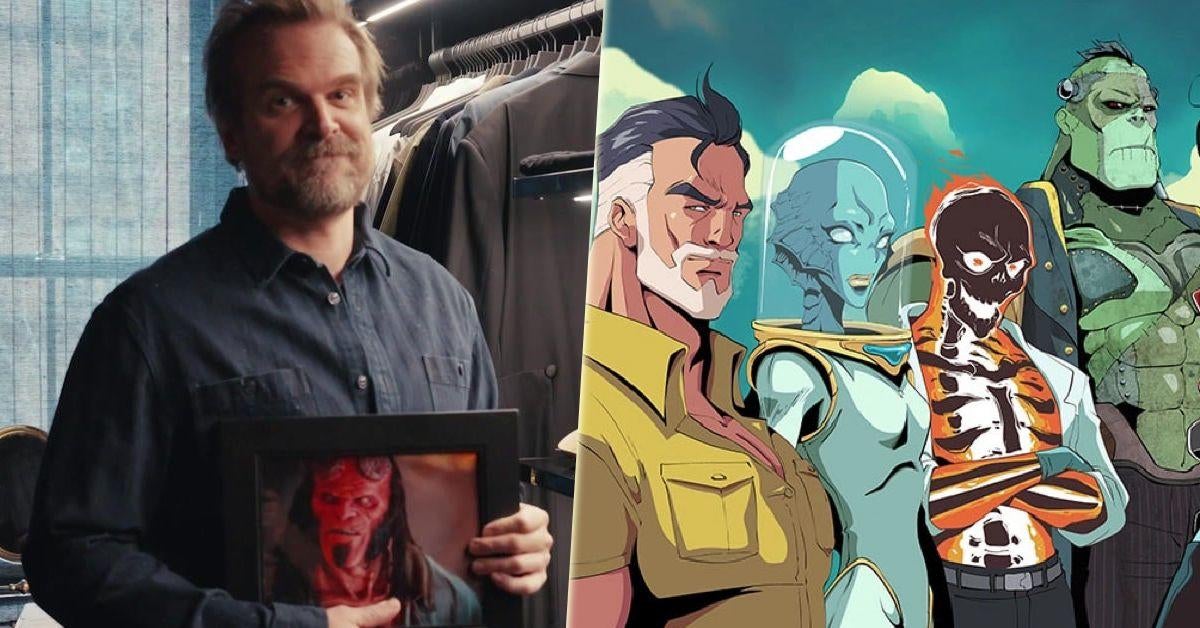 David Harbour aborda el papel de los comandos de criaturas divertidas