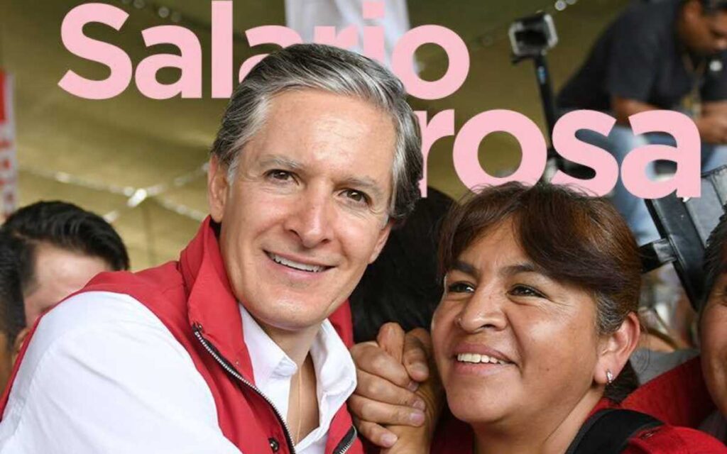 Del Mazo solo presupuestó el Salario Rosa hasta julio